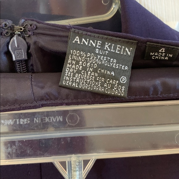 Anne Klein Navy Skirt Suit - Picture 11 of 16